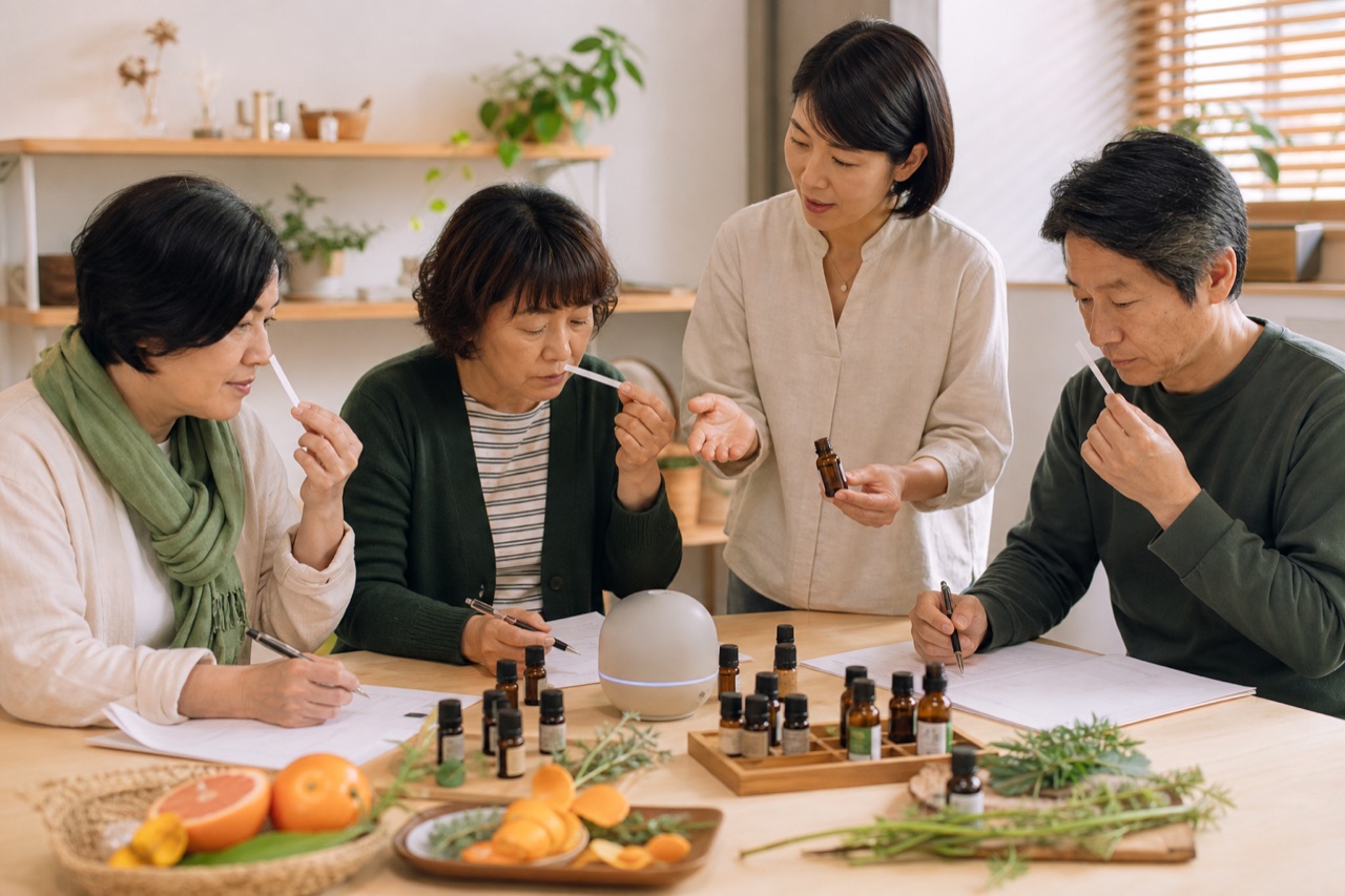 香氣安頓課：照顧者的香氣處方箋