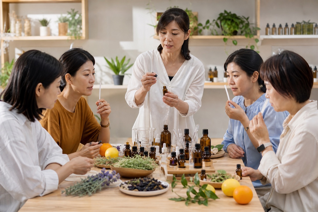 香氣照顧學：長照人員的自我修復與芳療實務