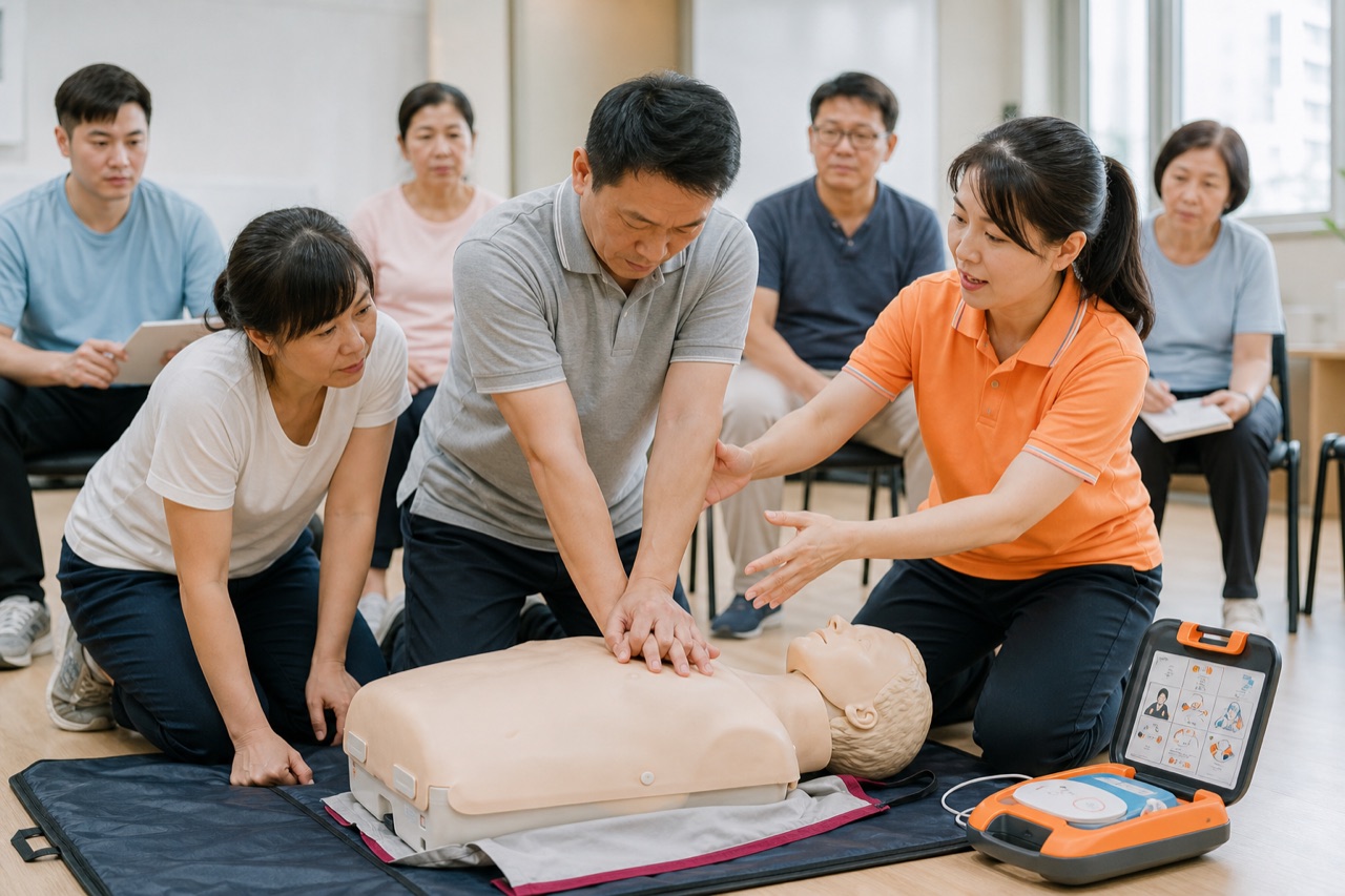 CPR＋AED 急救訓練｜9/6 場