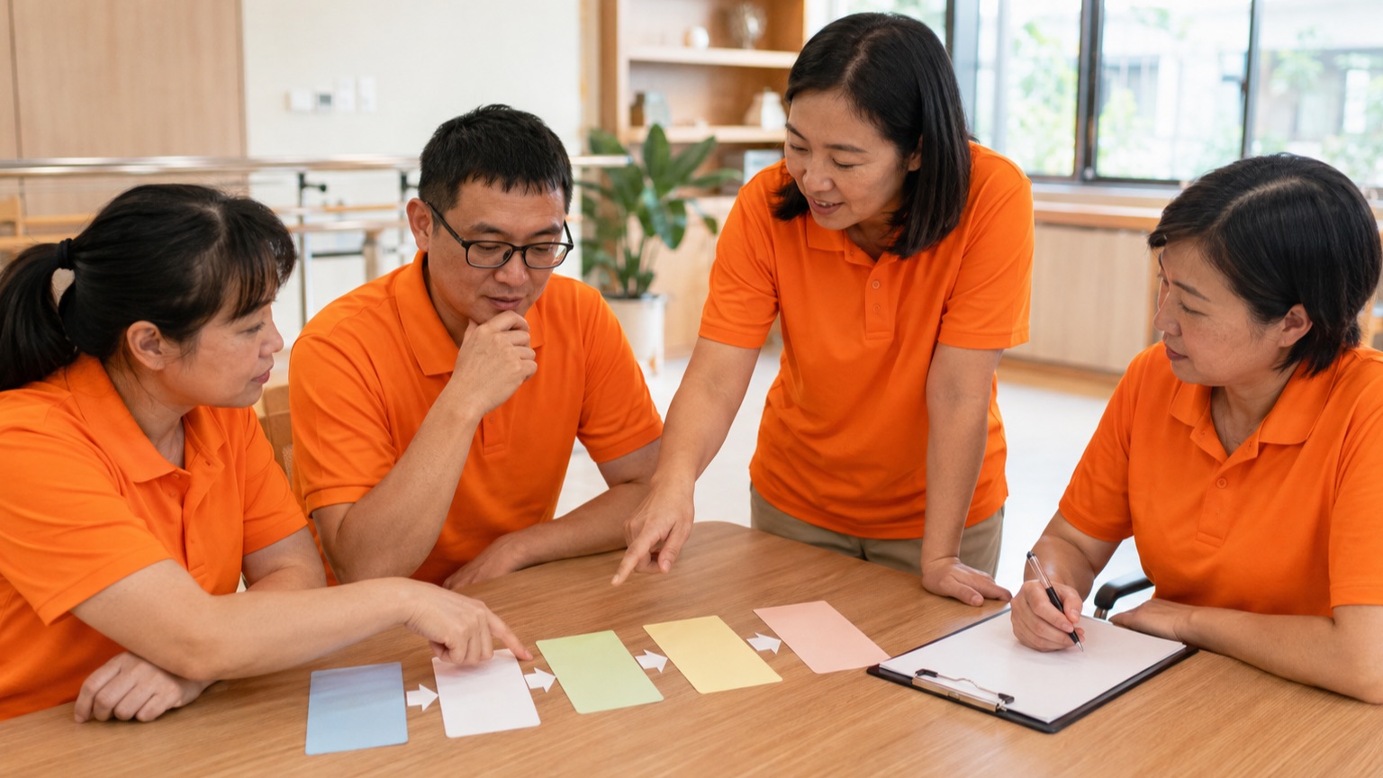 課程結束就算完成嗎？長照教育品管用四段證據追蹤現場改變