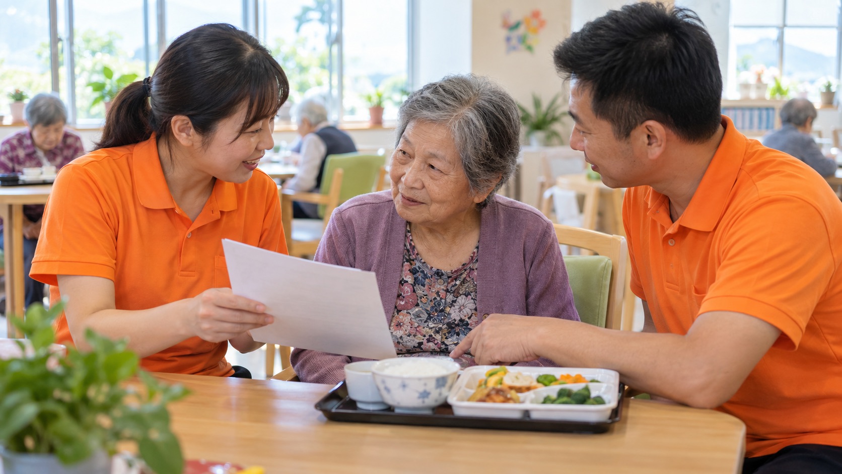 家屬說餐食要改，日照不能只靠口頭交代：四步更新吞嚥與備餐資訊