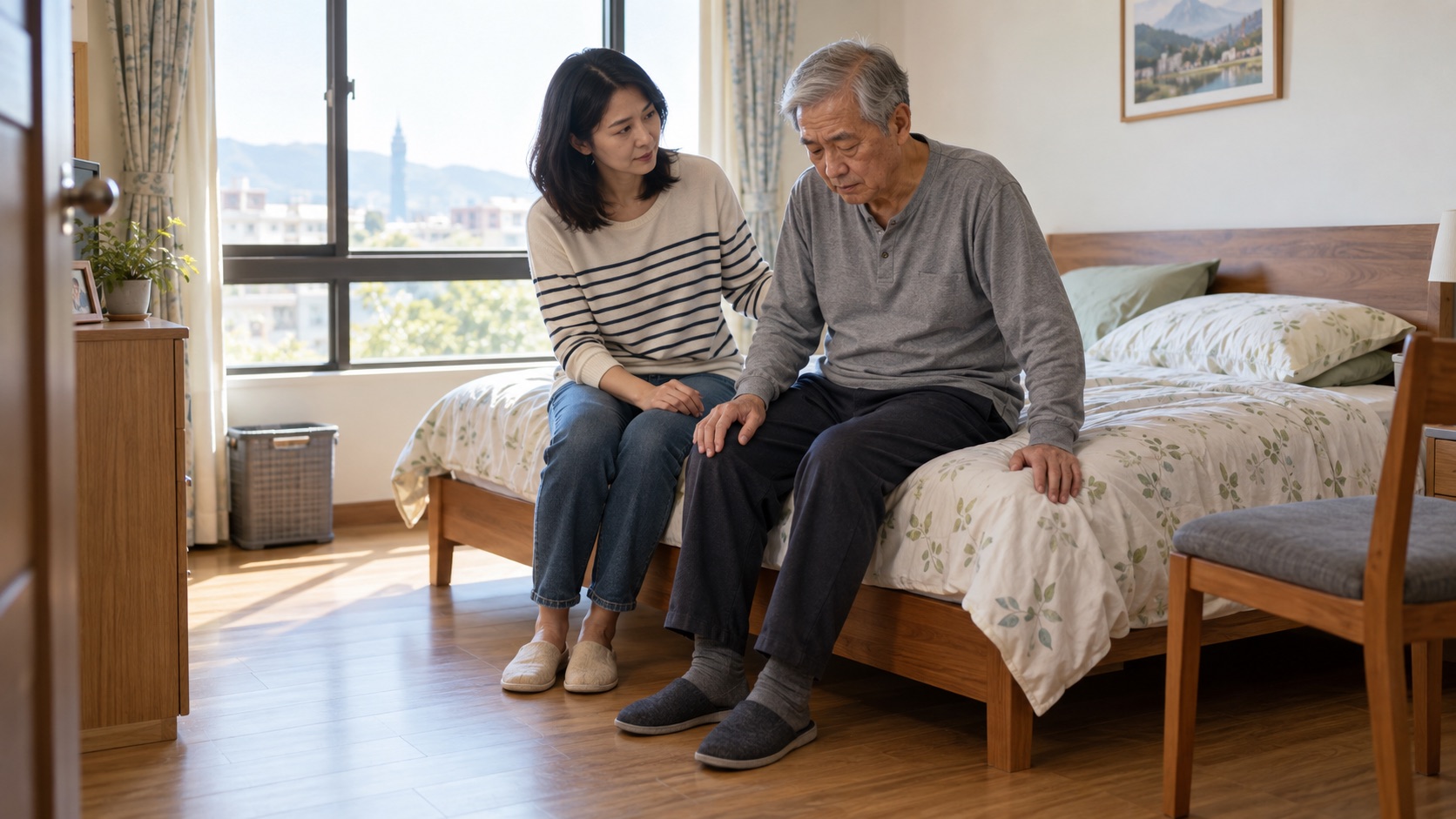 帕金森氏症起身就頭暈？認識姿勢性低血壓與安全照顧