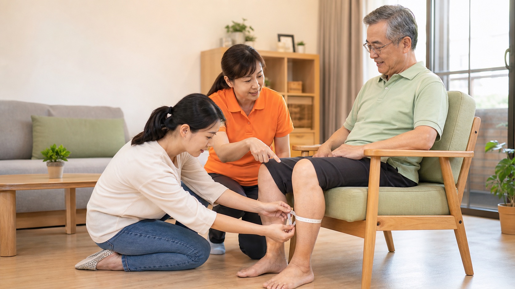 肌少症怎麼自我檢查？小腿圍、SARC-F、握力與起立測試