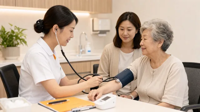 長輩入托前到指定單位完成健康體檢