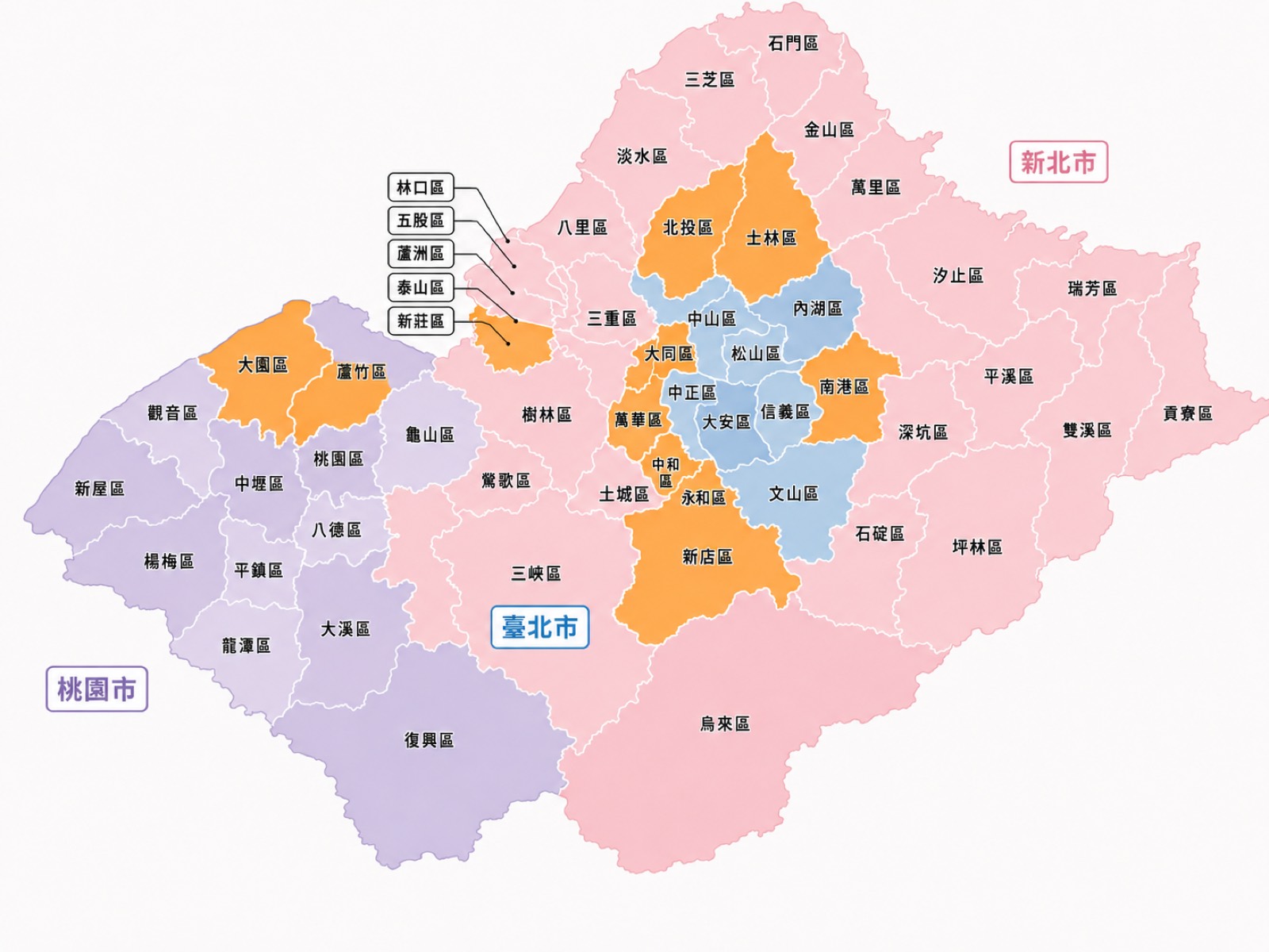 歲悅長照投資人招募北北桃布局地圖
